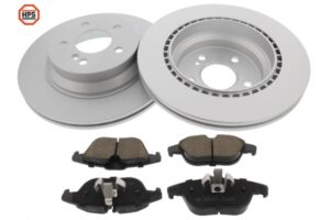MAPCO Bremsesæt, skivebremser 47816hps bagaksel ventileret 300mm 22mm for MERCEDES-BENZ DAIMLER