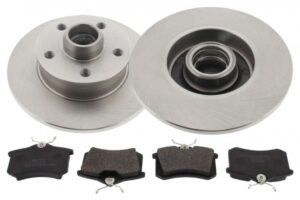 MAPCO Bremsesæt, skivebremser 47834 bagaksel fuld 226mm 10mm for PEUGEOT VAG