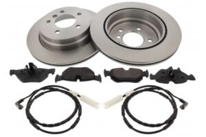 MAPCO Bremsesæt, skivebremser 47873 bagaksel ventileret 300mm 20mm for BMW