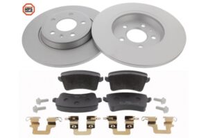 MAPCO Bremsesæt, skivebremser 47904hps bagaksel fuld 300mm 12mm for AUDI VAG
