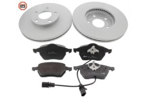 MAPCO Bremsesæt, skivebremser 47910hps foraksel ventileret 282mm 19,8mm for VW VAG SEAT