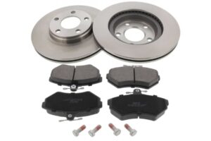 MAPCO Bremsesæt, skivebremser 47923 foraksel ventileret 280mm 22mm for VAG
