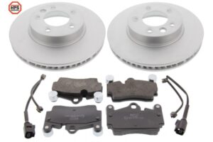 MAPCO Bremsesæt, skivebremser 47979hps bagaksel ventileret 330mm 32mm for PORSCHE VW VAG