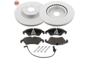 MAPCO Bremsesæt, skivebremser 47991hps foraksel ventileret 345mm 19,2mm for PORSCHE VW VAG