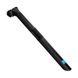 PRO Seatpost PLT Black 27.2mm/400mm/0mm/alloy - Cykel sadelpind
