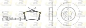 ROADHOUSE Bremsesæt, skivebremser 826308 bagaksel fuld 232mm 9mm