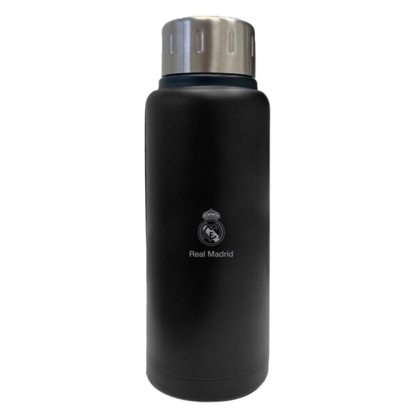 Real Madrid C.F. vandflaske - Premium termoflaske 500 ml, sort