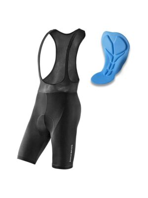 Rockbros RK20023XL short bib shorts with XXXL insert - black