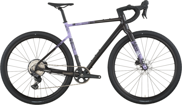 Scott Speedster Gravel 10 2026 - Carbon Black / Tulip Purple