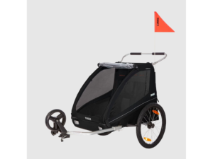 Thule Coaster XT cykeltrailer til 2 børn sort