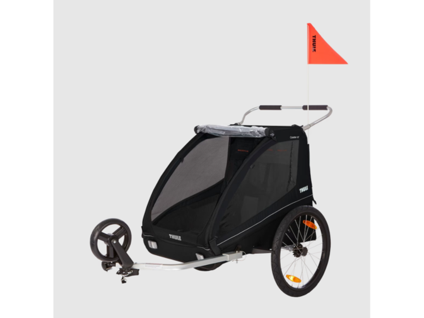 Thule Coaster XT cykeltrailer til 2 børn sort