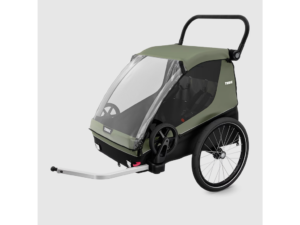 Thule Courier 3 i 1 cykeltrailer vintage green