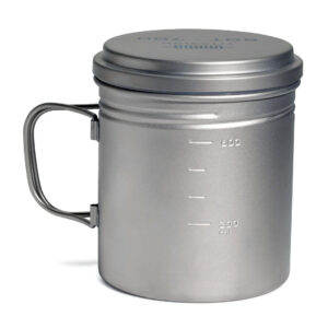 Vargo Bot Flaske og Gryde - 0.7L - Titanium