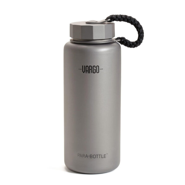 Vargo Para Vandflaske - 1L - Titanium