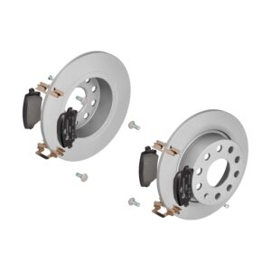 ATE Bremsesæt, skivebremser 142021706 bagaksel fuld 253mm 10mm for VAG SEAT SKODA