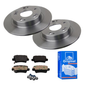 ATE Bremsesæt, skivebremser 142022302 bagaksel fuld 260mm 9mm for HONDA