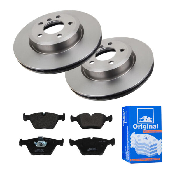 ATE Bremsesæt, skivebremser 142022500 foraksel ventileret 325mm 25mm for BMW ROVER