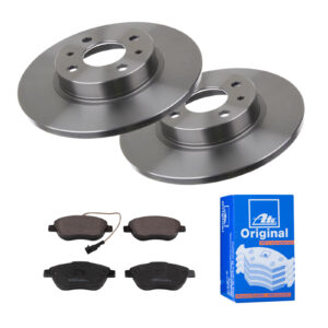 ATE Bremsesæt, skivebremser 142023174 foraksel ventileret 305mm 28mm for PEUGEOT VAUXHALL OPEL FIAT