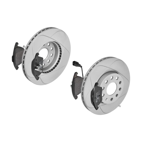 ATE Bremsesæt, skivebremser 142043007 foraksel ventileret 288mm 25mm for VAG SKODA SEAT