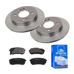ATE Bremsesæt, skivebremser ijf141ewu7 bagaksel fuld 234mm 10mm for HYUNDAI KIA
