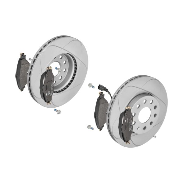 ATE Bremsesæt, skivebremser ijzjsgiya3 foraksel ventileret 288mm 25mm for VAG SEAT SKODA