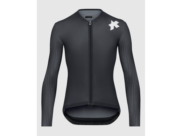 Assos Equipe RS længærmet cykeltrøje S11 precision graphite herre
