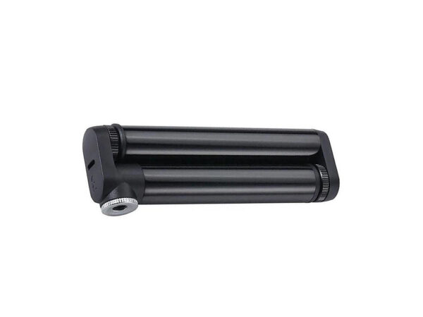 BBB DoubleShot minipumpe 120 mm lang sort