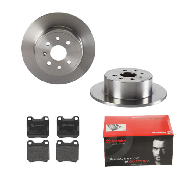 BREMBO Bremsesæt, skivebremser 142053785 bagaksel fuld 270mm 10mm for OPEL VAUXHALL SAAB SATURN