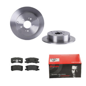 BREMBO Bremsesæt, skivebremser 142053975 bagaksel fuld 302mm 10mm for CITROËN PEUGEOT MITSUBISHI CHRYSLER DODGE MITSUBISHI (GAC)
