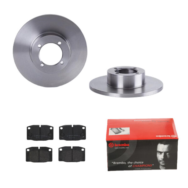 BREMBO Bremsesæt, skivebremser 142055242 foraksel fuld 246mm 12mm for OPEL VAUXHALL BEDFORD