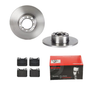 BREMBO Bremsesæt, skivebremser 142055243 foraksel fuld 278mm 12mm for MERCEDES-BENZ