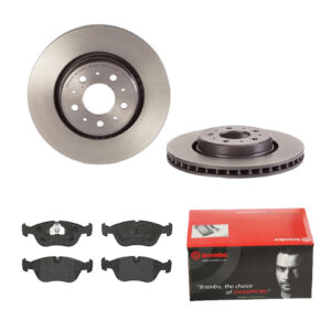 BREMBO Bremsesæt, skivebremser 142055414 foraksel indvendig ventileret 302mm 26mm for VOLVO