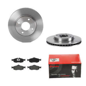 BREMBO Bremsesæt, skivebremser 142055491 foraksel indvendig ventileret 260mm 24mm for FORD MERCURY