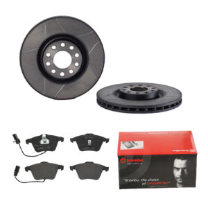 BREMBO Bremsesæt, skivebremser 142055639 foraksel indvendig ventileret 321mm 30mm for AUDI SKODA VW