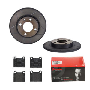 BREMBO Bremsesæt, skivebremser 142055698 foraksel lukket 239mm 12mm for AUDI SEAT VW SKODA