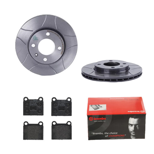 BREMBO Bremsesæt, skivebremser 142055724 foraksel lukket 239mm 20mm for AUDI VW VW (SVW) SKODA SEAT