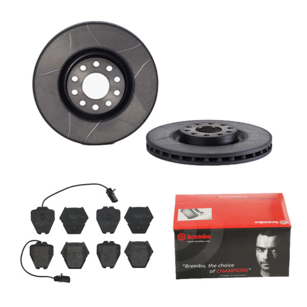 BREMBO Bremsesæt, skivebremser 142055914 foraksel indvendig ventileret 321mm 30mm for VW SEAT SKODA AUDI