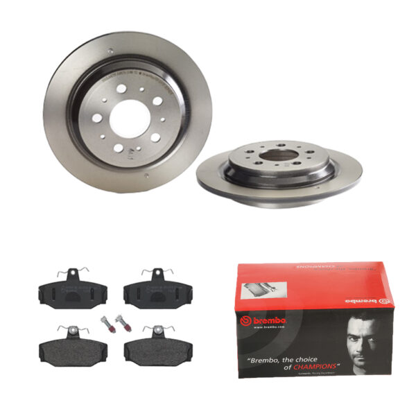 BREMBO Bremsesæt, skivebremser 142056575 bagaksel fuld 283mm 10mm for VOLVO