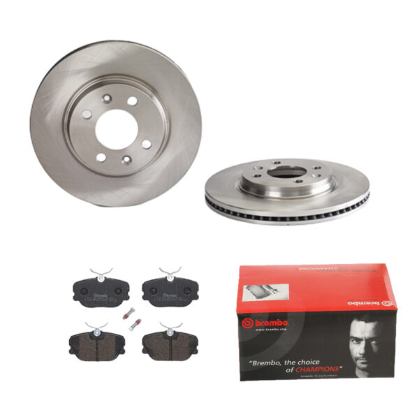 BREMBO Bremsesæt, skivebremser 142056632 foraksel indvendig ventileret 280mm 23mm for SAAB