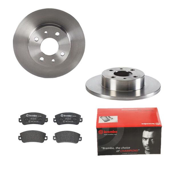 BREMBO Bremsesæt, skivebremser ijdtiddsb7 foraksel fuld 240mm 12mm for ALFA ROMEO FIAT LANCIA FSO VW SKODA AUDI
