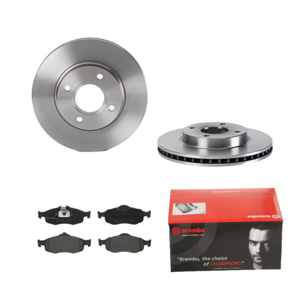BREMBO Bremsesæt, skivebremser ijdtide6a9 foraksel indvendig ventileret 260mm 24mm for FORD MERCURY