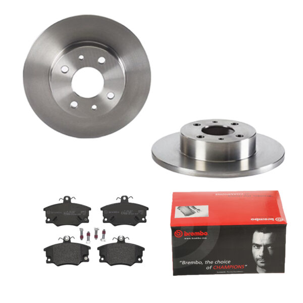 BREMBO Bremsesæt, skivebremser ijdtidf512 foraksel fuld 240mm 12mm for ALFA ROMEO ABARTH FIAT LANCIA INNOCENTI SHUGUANG