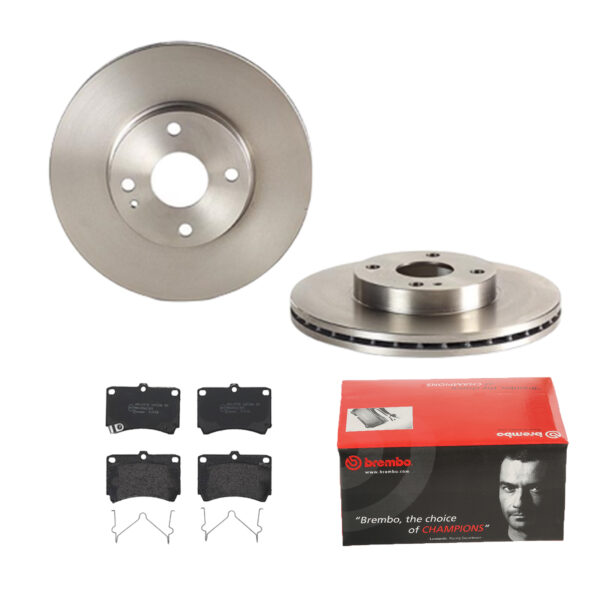 BREMBO Bremsesæt, skivebremser ijdtidf972 foraksel indvendig ventileret 257mm 22mm for MAZDA MITSUBISHI KIA MERCURY FORD NISSAN