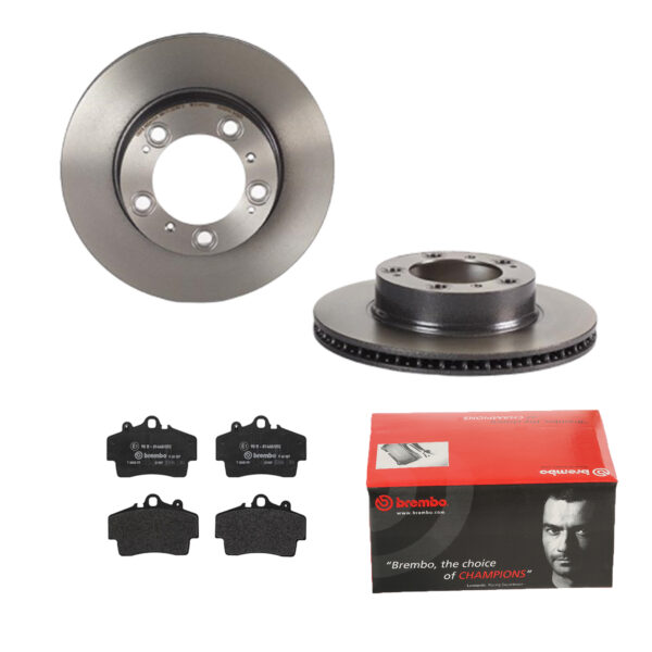 BREMBO Bremsesæt, skivebremser ijdtidgcv0 foraksel indvendig ventileret 298mm 24mm for PORSCHE