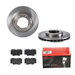BREMBO Bremsesæt, skivebremser ijdtidh9d0 foraksel indvendig ventileret 311mm 32mm for TOYOTA NISSAN