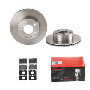 BREMBO Bremsesæt, skivebremser ijdtidhjv8 foraksel indvendig ventileret 263mm 22mm for VOLVO