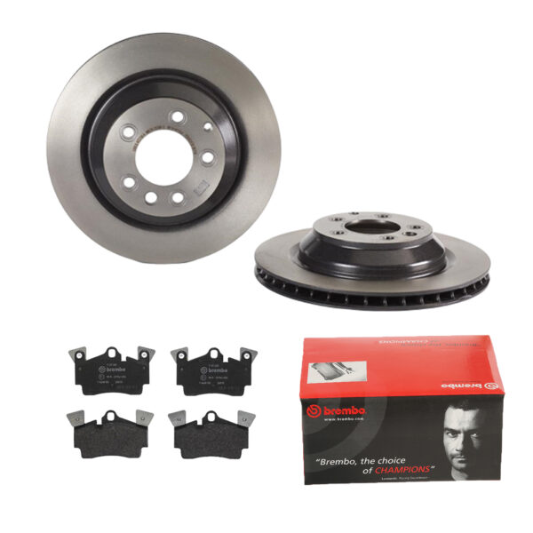 BREMBO Bremsesæt, skivebremser ijdtidi5d2 bagaksel indvendig ventileret 358mm 28mm for VW SEAT AUDI PORSCHE