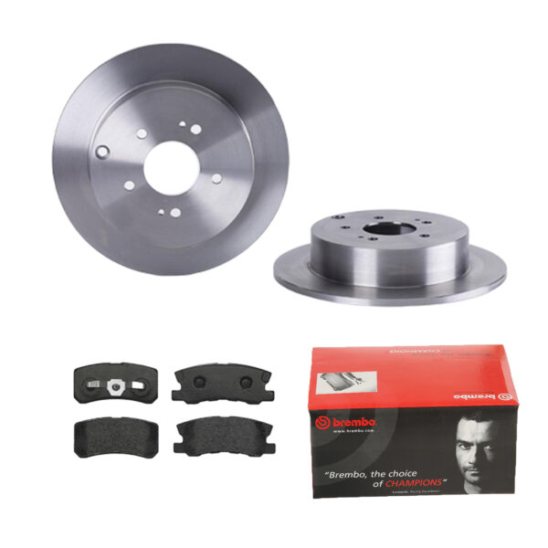 BREMBO Bremsesæt, skivebremser ijdtidjpd8 bagaksel fuld 302mm 10mm for CITROËN PEUGEOT MITSUBISHI DODGE MITSUBISHI (GAC) CHRYSLER LANCIA