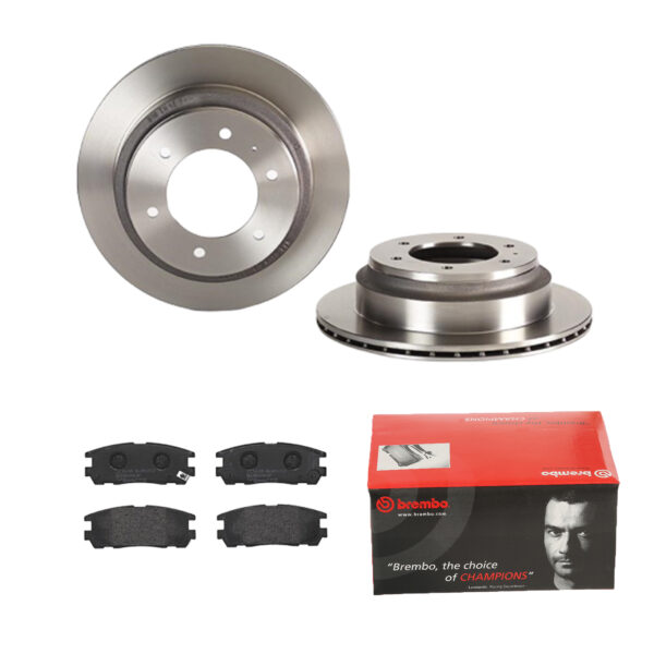 BREMBO Bremsesæt, skivebremser ijdtidjsd6 bagaksel indvendig ventileret 313mm 18mm for OPEL VAUXHALL ISUZU GREAT WALL HONDA HAVAL NISSAN