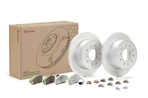 BREMBO Bremsesæt, skivebremser kt10003 280mm 16mm for FIAT PEUGEOT VAUXHALL CITROËN RAM